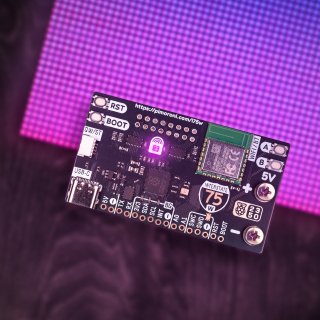 INTERSTATE 75 W (RP2350) STARTER KIT - RGB LED MATRIX - ¡16.384 PIXELS!